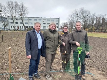 Kolejny sad w ramach projektu 